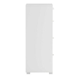 Wyld Haus Stuttgart Gloss White 5-Drawer Chest 700 X 398 X 1019 mm - thumbnail 5