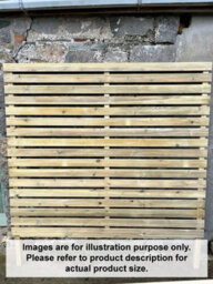 Buttercup Farm Ultra Trellis - Wood - L180 X W8 X H120 Cm - thumbnail 3