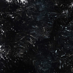 6Ft Slimline Artificial 560 Tips Christmas Tree - Black - thumbnail 2