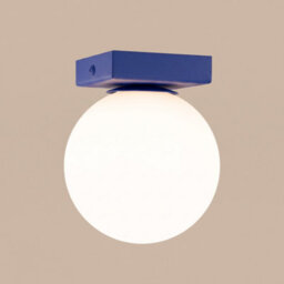 Sollux Lighting Yoli Steel/glass Ultramarine 1 Lights Minimalist Ceiling Lamps - thumbnail 5