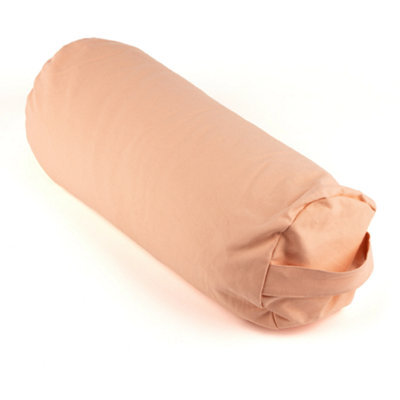 Myga Pink Buckwheat Support Yoga Bolster Pillow For Comfort And Relaxation - image 1
