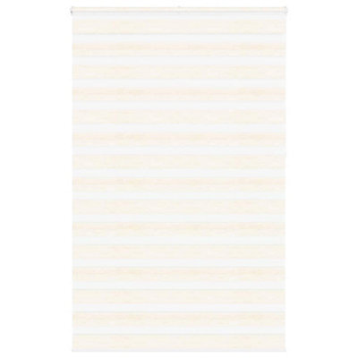 Berkfield Zebra Blind Marble Beige 145X230 Cm Fabric Width 140.9 Cm Polyester - image 1