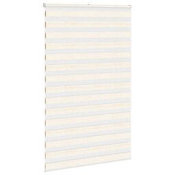 Berkfield Zebra Blind Marble Beige 145X230 Cm Fabric Width 140.9 Cm Polyester - thumbnail 3