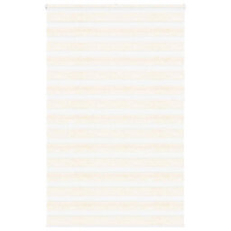 Berkfield Zebra Blind Marble Beige 145X230 Cm Fabric Width 140.9 Cm Polyester - thumbnail 1