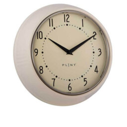 GM Garden & Home Clocks - Metal/glass - L23 X W7 X H23 Cm - Cream