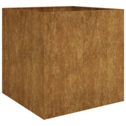 Berkfield Planter 80X80X80 Cm Corten Steel - thumbnail 2