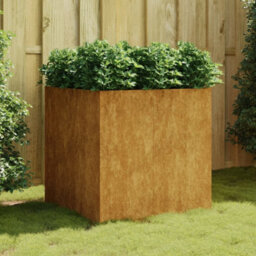 Berkfield Planter 80X80X80 Cm Corten Steel - thumbnail 1