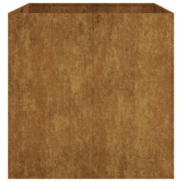 Berkfield Planter 80X80X80 Cm Corten Steel - thumbnail 4