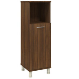Berkfield Sturdy Bathroom Cabinet Brown Oak 30X30X95 Cm Engineered Wood