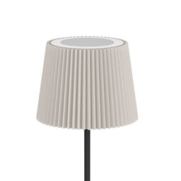 Eglo Leonero Steel And Fabric Portable Touch-Dimmer Led Tuneable White Table Lamp, Beige - thumbnail 3