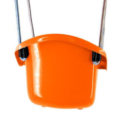 GEEZY The Magic Toy Shop Orange Swing Seat For Baby Children Toddler Outdoor Garden Rope Safety Safe Swing - thumbnail 3