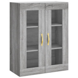 Berkfield Highboard Grey Sonoma 69.5X34X180 Cm Engineered Wood - thumbnail 5