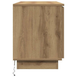 Berkfield Tv Cabinet Artisan Oak 100X38X49 Cm Engineered Wood - thumbnail 7