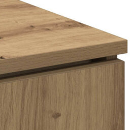 Berkfield Tv Cabinet Artisan Oak 100X38X49 Cm Engineered Wood - thumbnail 9