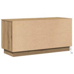 Berkfield Tv Cabinet Artisan Oak 100X38X49 Cm Engineered Wood - thumbnail 8