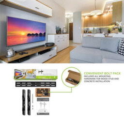 Kanto Mounts Pf300 Fixed Low-Profile Tv Wall Mount For 32-Inch To 90-Inch Tvs - Black - thumbnail 5