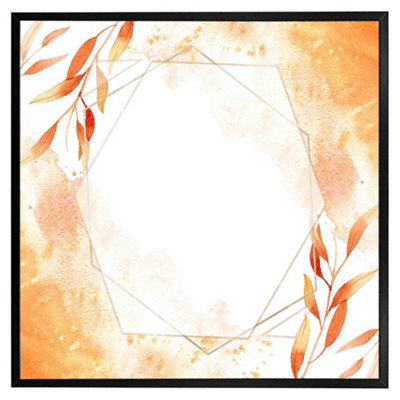 "Andrew Lee Autumn Leaves (Picutre Frame) / 20X20"" / Brown" - image 1