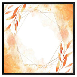"Andrew Lee Autumn Leaves (Picutre Frame) / 20X20"" / Brown" - thumbnail 3