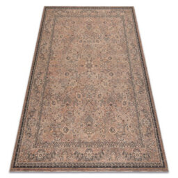 RugsX Wool Carpet Antigua 518 74 Jf300 Osta - Flowers, Frame, Flat-Woven Beige 200X300 Cm - thumbnail 4
