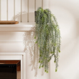 Scottish Everlastings Ltd. Scottish Everlastings 43Cm Artificial Trailing Plant In Rustic Cement Pot - thumbnail 1