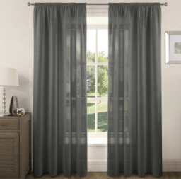 Velosso Riva Slot Top Voile Panel - Charcoal