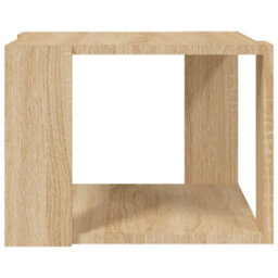Berkfield Coffee Table Sonoma Oak 40X40X30 Cm Engineered Wood - thumbnail 5