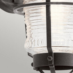 Luminosa Lighting Elstead Kichler Chance Harbor Outdoor 1 Light Wall Lantern Weathered Zinc Ip44 - thumbnail 4