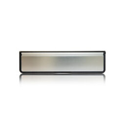 "UAP Limited Uap Doormaster 12"" Polished Silver Letterplate- Internal & External Letter Box For Upvc, Composite & Wooden 40-80mm Doors" - thumbnail 7