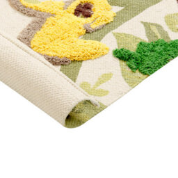 Wyld And Coco Jungle Print Area Rug 80 X 150 Cm - Low Pile Kids Playroom Rug, Anti-Slip Rectangular Mat - thumbnail 5