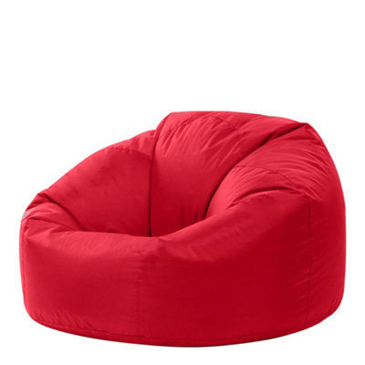 icon Adult Classic Beanbag Outdoor Waterproof Bean Bags Ready Filled - Red - image 1