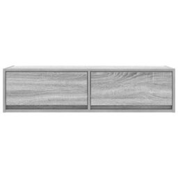 Berkfield Tv Cabinet Grey Sonoma 100X31X25,5 Cm Engineered Wood - thumbnail 7