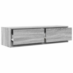 Berkfield Tv Cabinet Grey Sonoma 100X31X25,5 Cm Engineered Wood - thumbnail 5