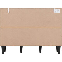 Seconique Tessa 3 Door 2 Drawer Sideboard - Natural Oak - thumbnail 6
