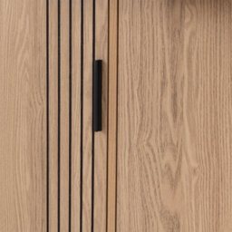 Seconique Tessa 3 Door 2 Drawer Sideboard - Natural Oak - thumbnail 7