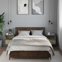 Berkfield Wall-Mounted Bedside Cabinets 2 Pcs Sonoma Oak 40X31X39.5 Cm - thumbnail 3