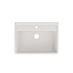 Plum&clay Marvel Gloss White Floor Standing Bathroom Vanity Unit With Resin Basin (W)900mm - thumbnail 2
