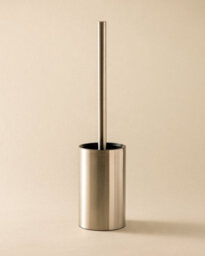 Cosmic Toilet Brush, Free-Standing, Matt Stainless Steel, Architect S+ Collection - thumbnail 2