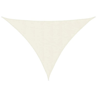 Berkfield Durable Sun Shade Sail Cream 7X5X5 M 100% Polyester Oxford