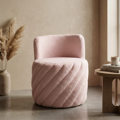 Garden Greatness Alex Swivel Teddy Armchair Fabric - image 1