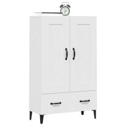 Berkfield Highboard White 70X31X115 Cm Engineered Wood - thumbnail 5