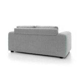 Abakus Direct Boston 3 Seater Sofa In Light Grey Basket Weave - thumbnail 4
