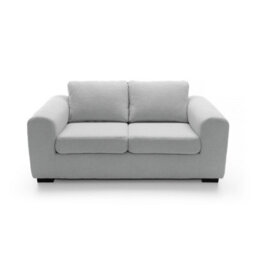Abakus Direct Boston 3 Seater Sofa In Light Grey Basket Weave - thumbnail 6