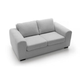 Abakus Direct Boston 3 Seater Sofa In Light Grey Basket Weave - thumbnail 5