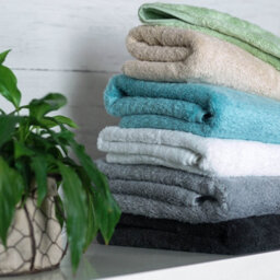 Allure Bath Fashions Marlborough Bamboo Bath Sheet - Graphite - thumbnail 2