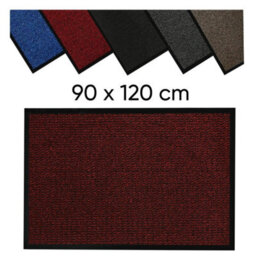 Barrier Mat 90 X 120 Cm Red Anti-Slip Waterproof Door Mat - thumbnail 1
