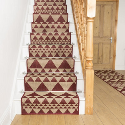 Prism Stair Runner - Hardwearing, Non-Slip & Durable Carpet For Stairs & Staircases, Multiple Lengths - image 1