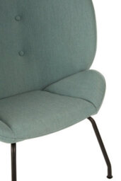 Orsina Light Green Accent Chair, Textured Fabric Upholstery With Button Tufting, Chic Vintage Living Room Chair - thumbnail 6