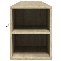 Berkfield Durable Tv Wall Cabinet With Led Sonoma Oak 180X31X39.5 Cm - thumbnail 7