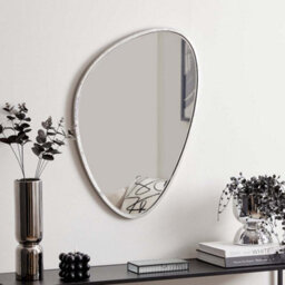 DEENZ Asymmetric Irregular Shape Beveled Tear Drop Wall Mirror Bathroom Mirror Mdf 841 50X70Cm - thumbnail 2