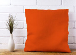 Warren Reed Designer Burnt Orange Cushions 45Cm X 45Cm - thumbnail 2